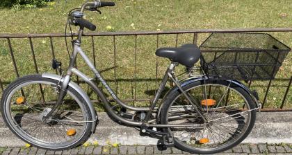Stadtfahrrad Bavaria Line Lizzard für Damen 26 Zoll Nabendynamo Korb